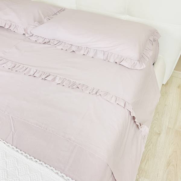 Completo lenzuola Cotton Frill