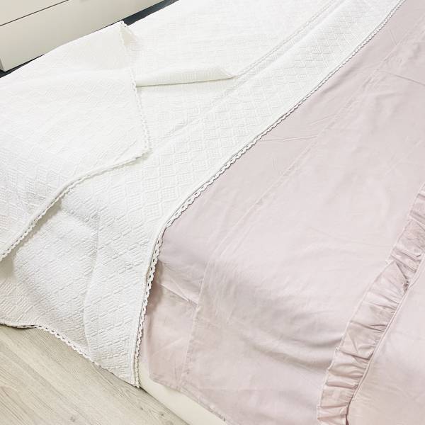 Completo lenzuola Cotton Frill