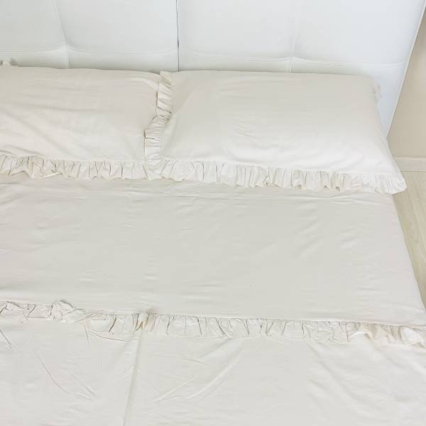 Completo lenzuola Cotton Frill