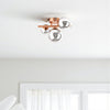 Mercurio - Plafoniera da soffitto